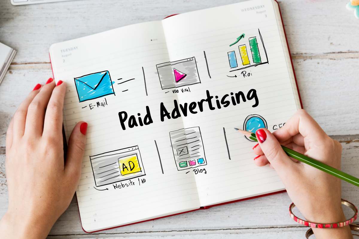 Google Ads dashboard showing ad campaigns
