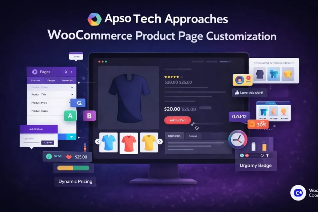 Apso Tech WooCommerce product page customization