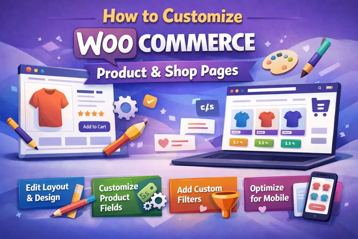 Customize WooCommerce Product & Shop Pages