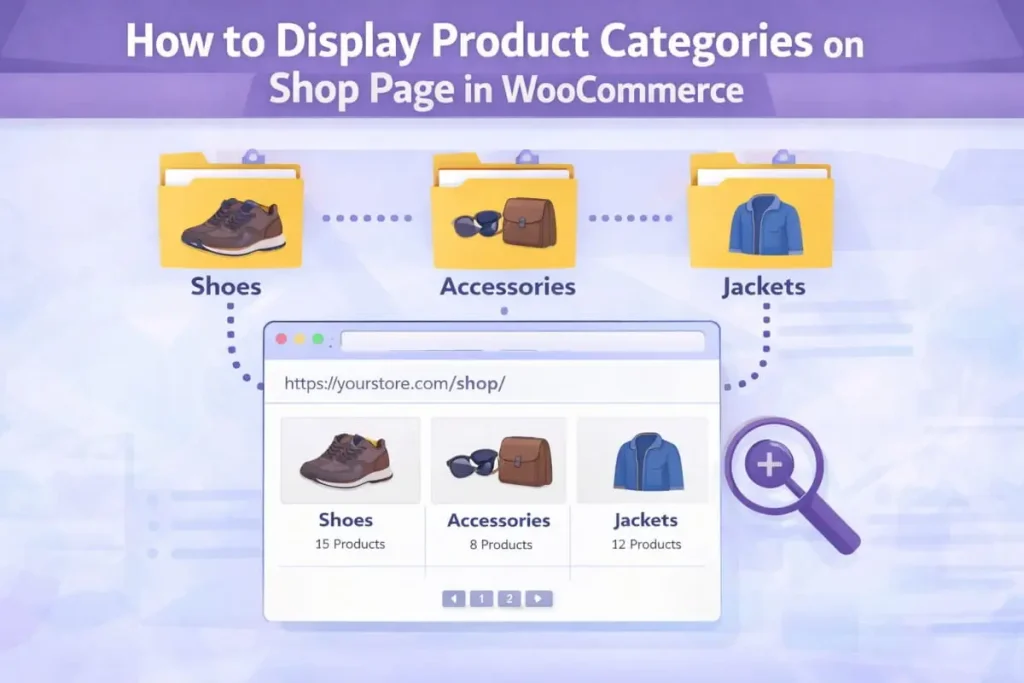 How to Display Product Categories on Shop Page in WooCommerce