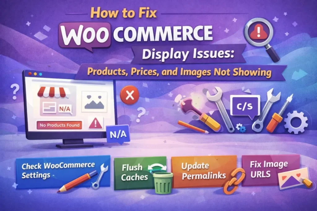 How to Fix WooCommerce Products, Prices, and Images Not Showing