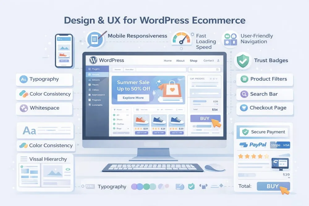 Design & UX for WordPress Ecommerce