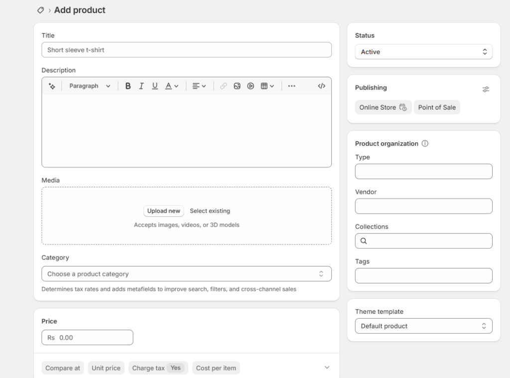 How to Add a Product to Shopify