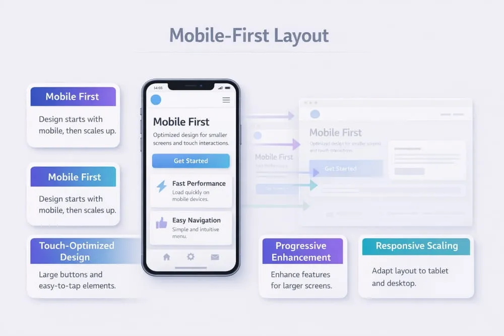 Mobile-First Layout