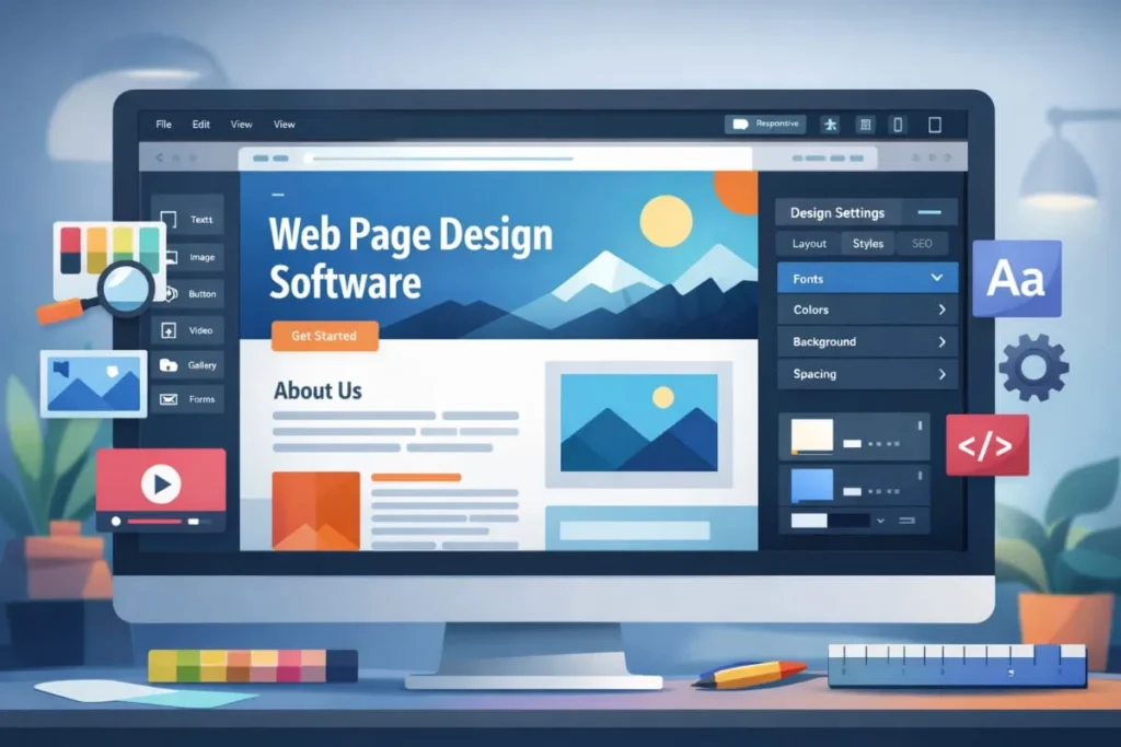 Web Page Design Software