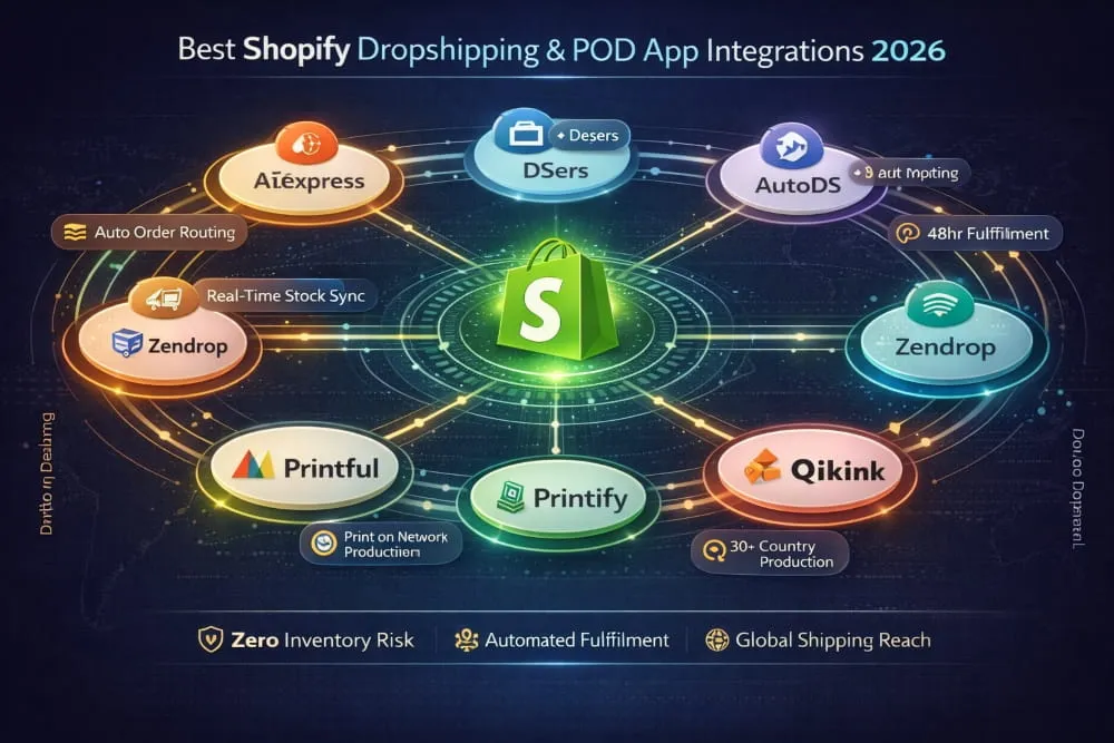 Best Shopify Dropshipping App Integrations