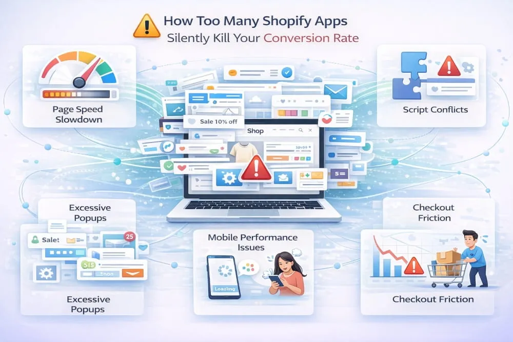 How Too Many Shopify Apps Silently Kill Your Conversion Rate