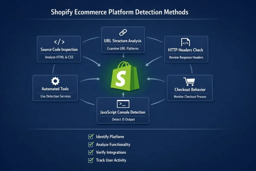 Shopify Ecommerce Platform Detection Methods