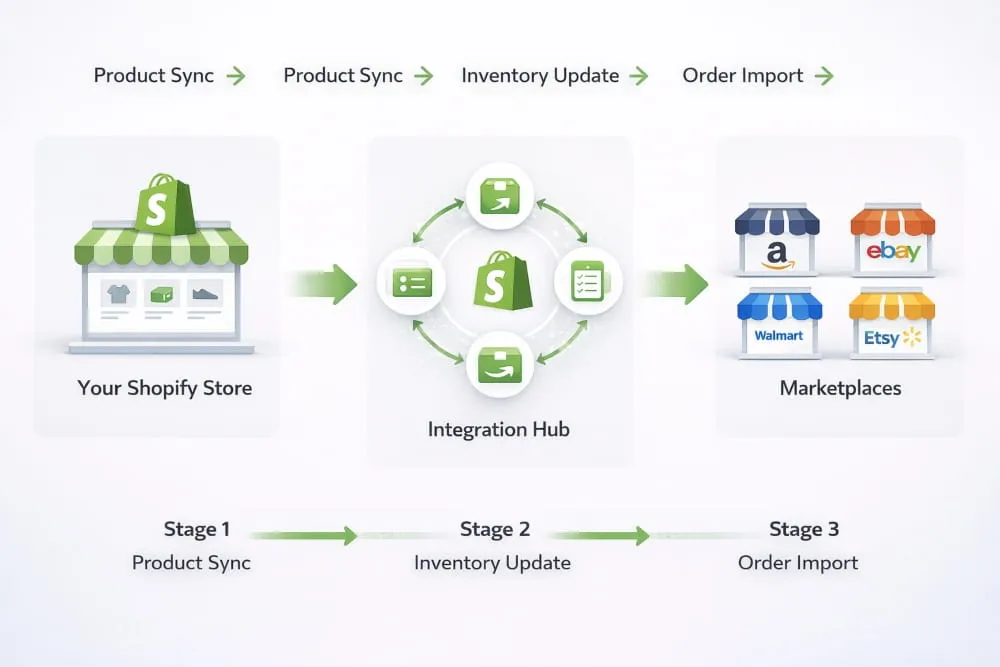 Shopify Marketplace Integration How it work