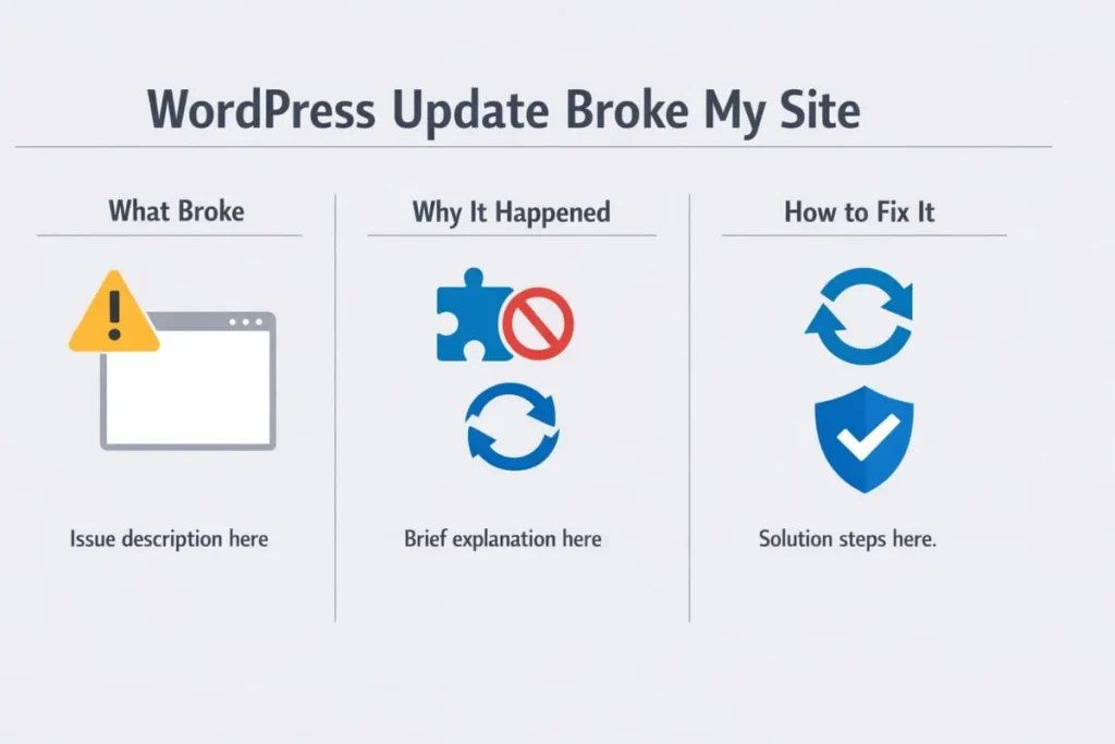 WordPress 6.9 Broke My Site
